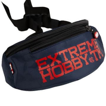 shumee Torbica za okoli pasu Extreme Hobby Block temno modra