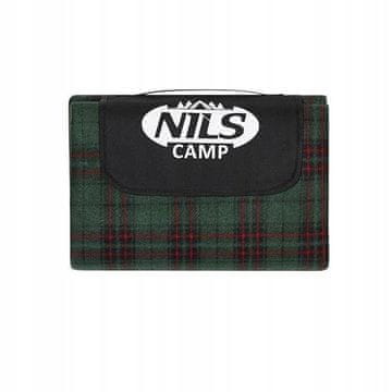 shumee NC2015 PIKNIK ODEJA ČRNA 200x150 PE ALU NILS CAMP