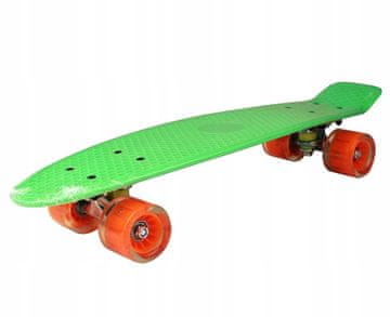 shumee Otroška tabla za rolkanje s svetlečimi kolesi