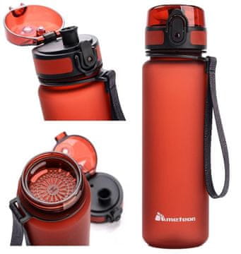 shumee METEOR 74583 STEKLENIČKA 500 ML RDEČA