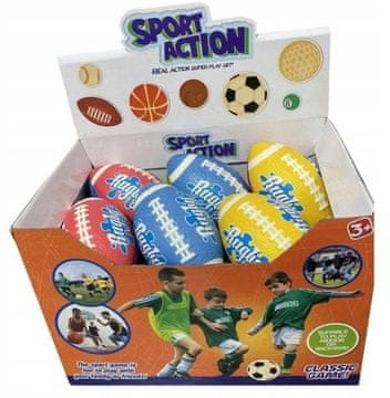 shumee ŽOGA ZA RAGBIRANJE PROTI STRESU 13 CM MEHKA PENA