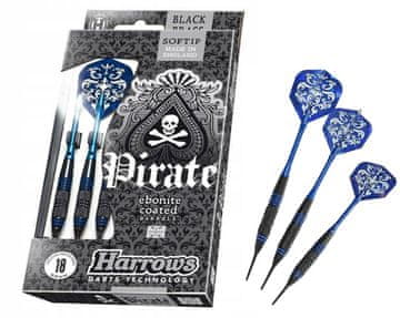 shumee Harrows Softip Pirate Blue Darts 18g