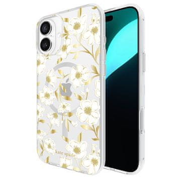 Kate Spade Zaščitni ovitek Kate Spade New York Gems MagSafe za iPhone 16 Plus (sončni cvetlični)