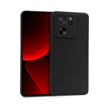 shumee Ovitek Crong Color - ovitek za Xiaomi 13T/13T Pro (črn)