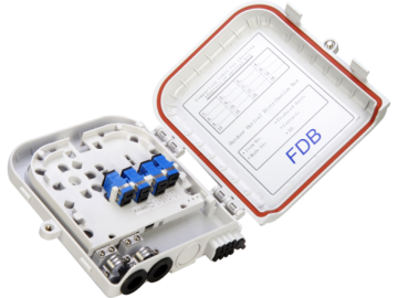 shumee Zatesnjena naročniška plošča IP65 (8 x SC simplex) s ključavnico, 8 vlaken ALANTEC