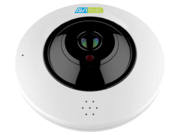 shumee PTZ IP kamera z efektom ribjega očesa, 4K, IK10, 1,6 mm - AVIZIO BASIC