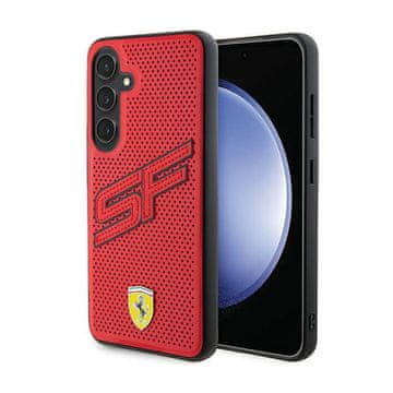 Ferrari Perforiran ovitek Ferrari Big SF - Samsung Galaxy S24 (rdeč)