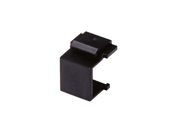 shumee ALANTEC črni adapter za vtič za keystone luknjo