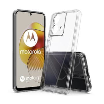Crong Ovitek Crong Crystal Shield - ovitek za Motorola Moto G73 (prozoren)