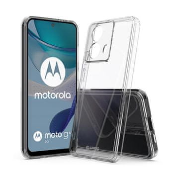 Crong Ovitek Crong Crystal Shield - ovitek za Motorola Moto G53 (prozoren)