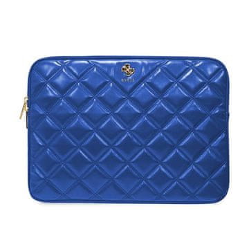Guess Guess Quilted 4G Sleeve - torba za prenosnik 13 / 14 (modra)