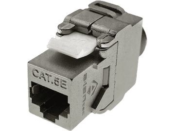 shumee Brezorodni RJ45 keystone modul STP cat5E PoE+ ALANTEC - INTERTEK test kakovosti (ZDA)