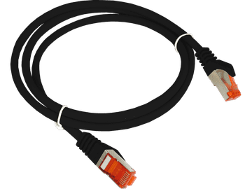 shumee Patch kabel S/FTP kat 6A LSOH 2,0 m črne barve ALANTEC