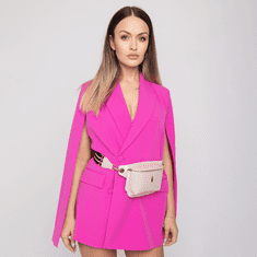 shumee IDA - Bež usnjena torbica za okoli pasu