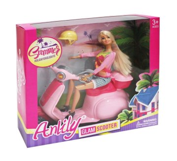 shumee Anlily punčka na skuterju