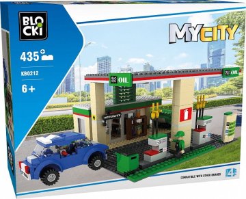 shumee Klocki Blocki MyCity Gas Station 435 kos