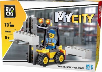 shumee Klocki Blocki - MyCity Forklift 70pcs