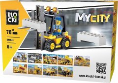 shumee Klocki Blocki - MyCity Forklift 70pcs