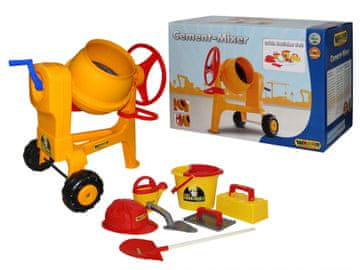 shumee WADER mešalnik za beton + pesek, 8-delni komplet