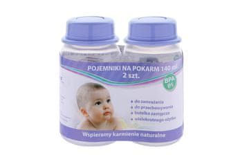 shumee Simed 2x posoda za shranjevanje hrane 140 ml