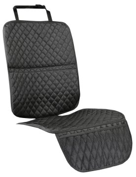 shumee Zaščitna podloga za sedež Tuloko, črna, prešita