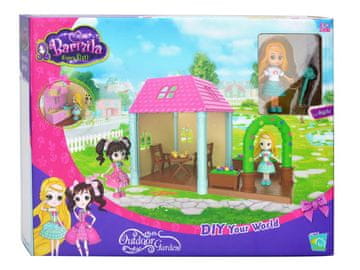 shumee PROMOCIJSKA HIŠICA ZA LUTKE Z LUTKO - TERASA