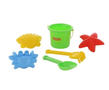 shumee WADER komplet za pesek, 6 kosov