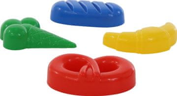 shumee Peščeni modelčki WADER 4 kosi