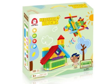 shumee AKCIJA Veliki fleksibilni gradbeni bloki v obliki ježa 100 kosov.