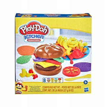 HASBRO Play-Doh set burgerjev in krompirčka Hasbro E5472