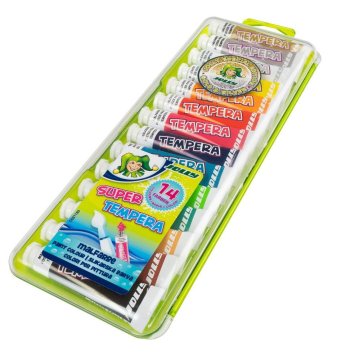 shumee Tempera barve Jolly 12 kosov plus metalne