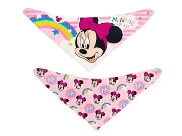 shumee Bombažni šal Lulabi Minnie Mouse 0+, 2 kosa