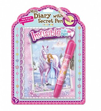 shumee PECOWARE dnevnik + pisalo z izginjajočim črnilom KONJ