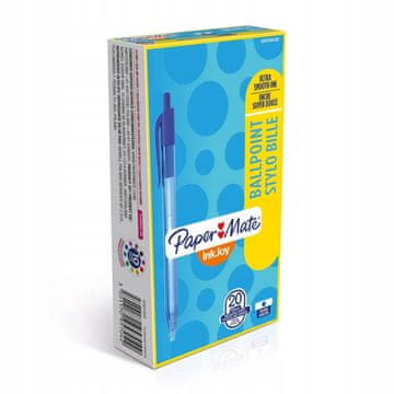 shumee Kemični svinčnik Paper Mate Inkjoy 100 RT moder, avtomatski