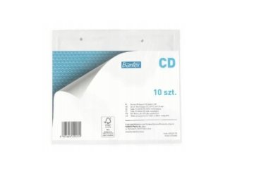 shumee OVOJNICA ZA CD Z ZRAČNIMI MEHURČKI, BELA (10) 5219