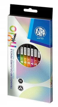 shumee Črni leseni trikotni svinčniki 1640