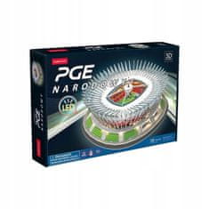Bic KUBIČNA ZABAVNA SESTAVANKA 3D LED različica PGE Nacionalni stadion 144 kosov L541H