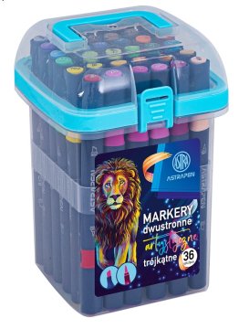 shumee MARKERJI ZA UMETNOST TRIJE ČRTNI ASTRAPEN 36 BARV