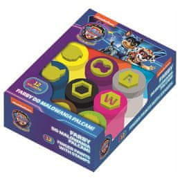 St.Majewski Prstne barve. Paw Patrol .. 12 barv 15 ml.
