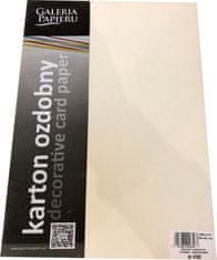 Argo DEKORATIVNI KARTON KREMNE BARVE 180G/M2 (20) 8587