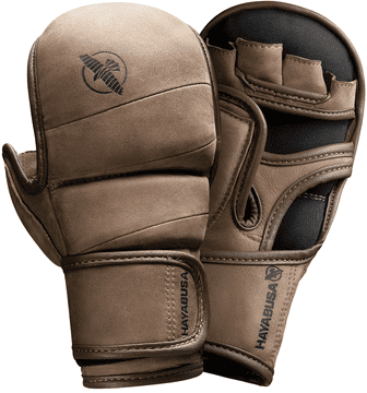 shumee Hayabusa hibridne MMA rokavice T3 Lx 7oz rjave L