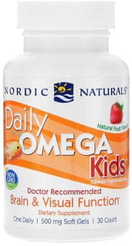 shumee Nordic Naturals Daily Otroške omega kapsule 30 mehkih kapsul