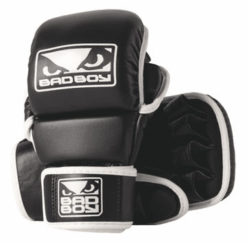 shumee Rokavice Bad Boy MMA, oblazinjene, črne, velikosti S/M