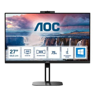 shumee Monitor AOC LED 27 Q27V5CW/BK