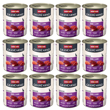 shumee ANIMONDA GranCarno Senior goveja jagnjetina 12x800g