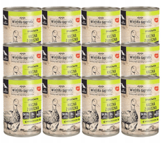 shumee Wiejska Zagroda Mokra hrana za pse Raca s hruško 12x400g