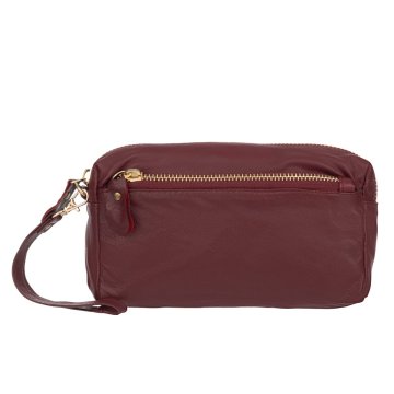 shumee Bordo usnjena torbica