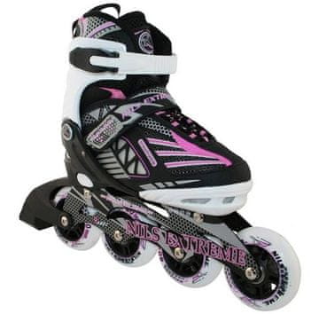 shumee NILS Extreme NA9014 ROZA NASTAVLJIVE ROLERJE