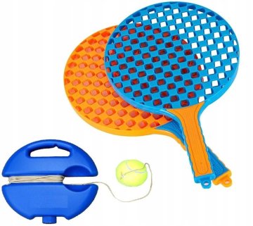 shumee TENISKI SET ZA OTROKE, LOPARJI, ŽOGICE