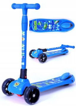 shumee TRIKOLESNI SKUTER Z ŽARENIMI KOLESMI AF-WG006